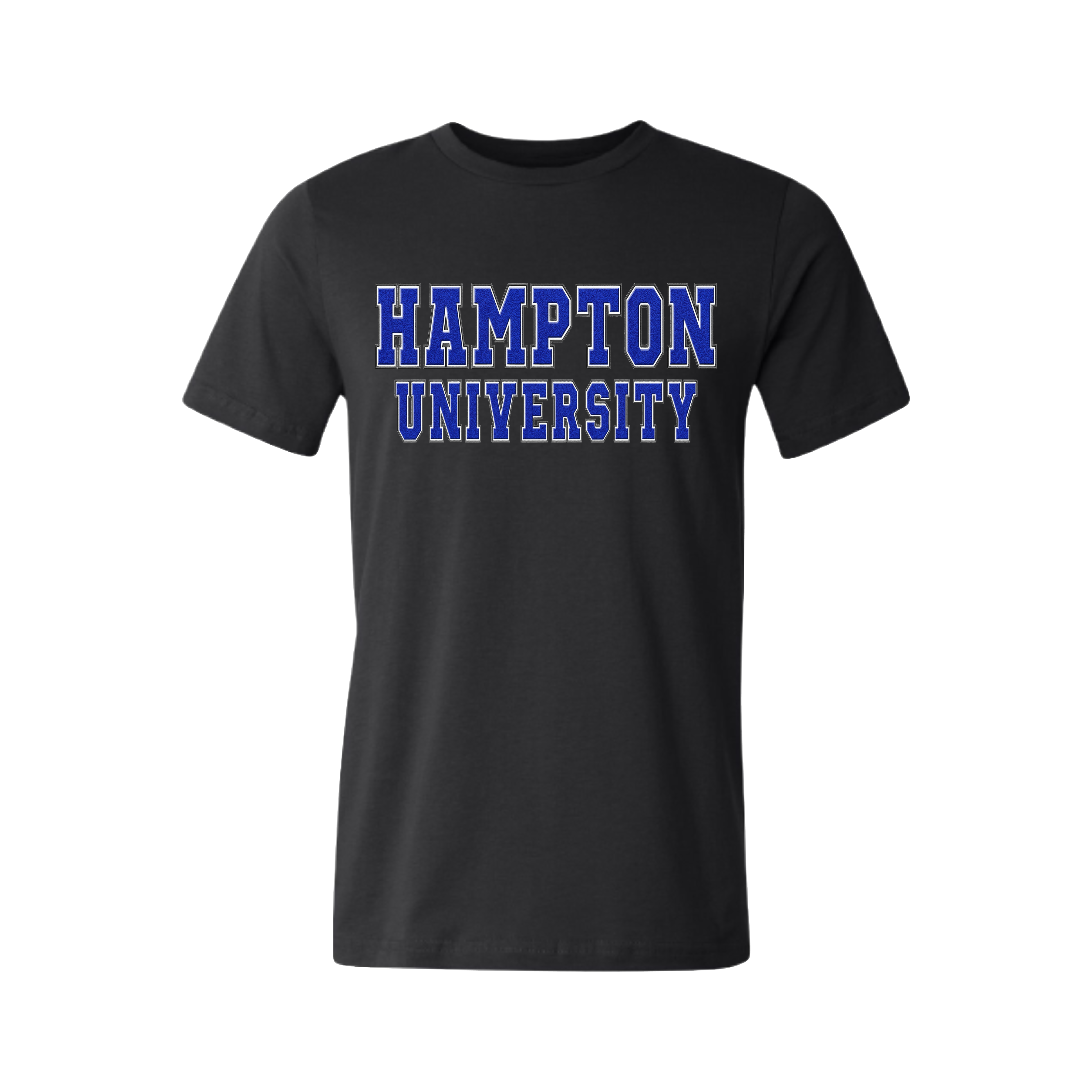 Hampton U Faux Embroidered Tee/Hoodie