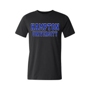 Hampton U Faux Embroidered Tee/Hoodie