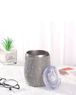 Load image into Gallery viewer, Luxury Crystal Short Tumbler (10 oz)
