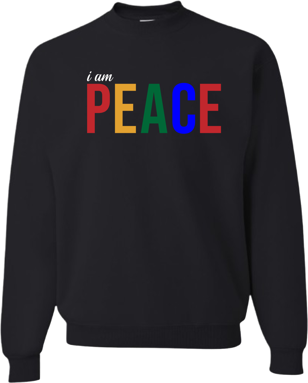 I am Peace in Colors Unisex Hoodie/Sweatshirt