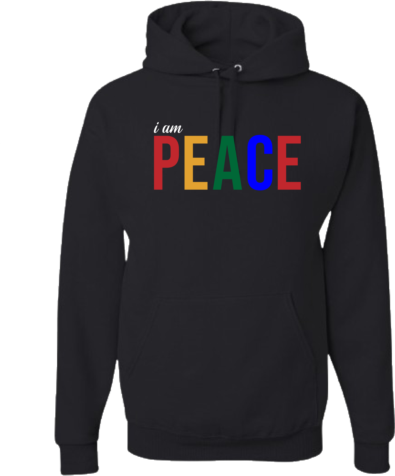 I am Peace in Colors Unisex Hoodie/Sweatshirt