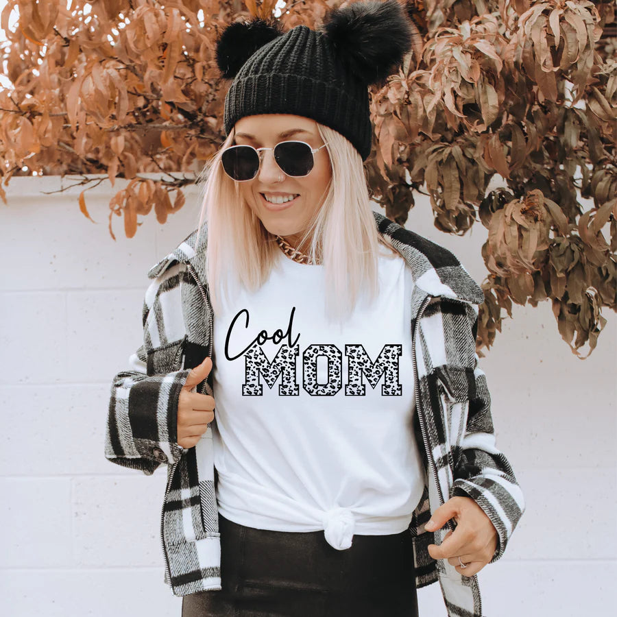 Cool Mom Leopard Tee