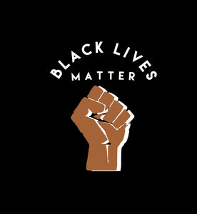Black Lives Matter Fist T-Shirt (Unisex)